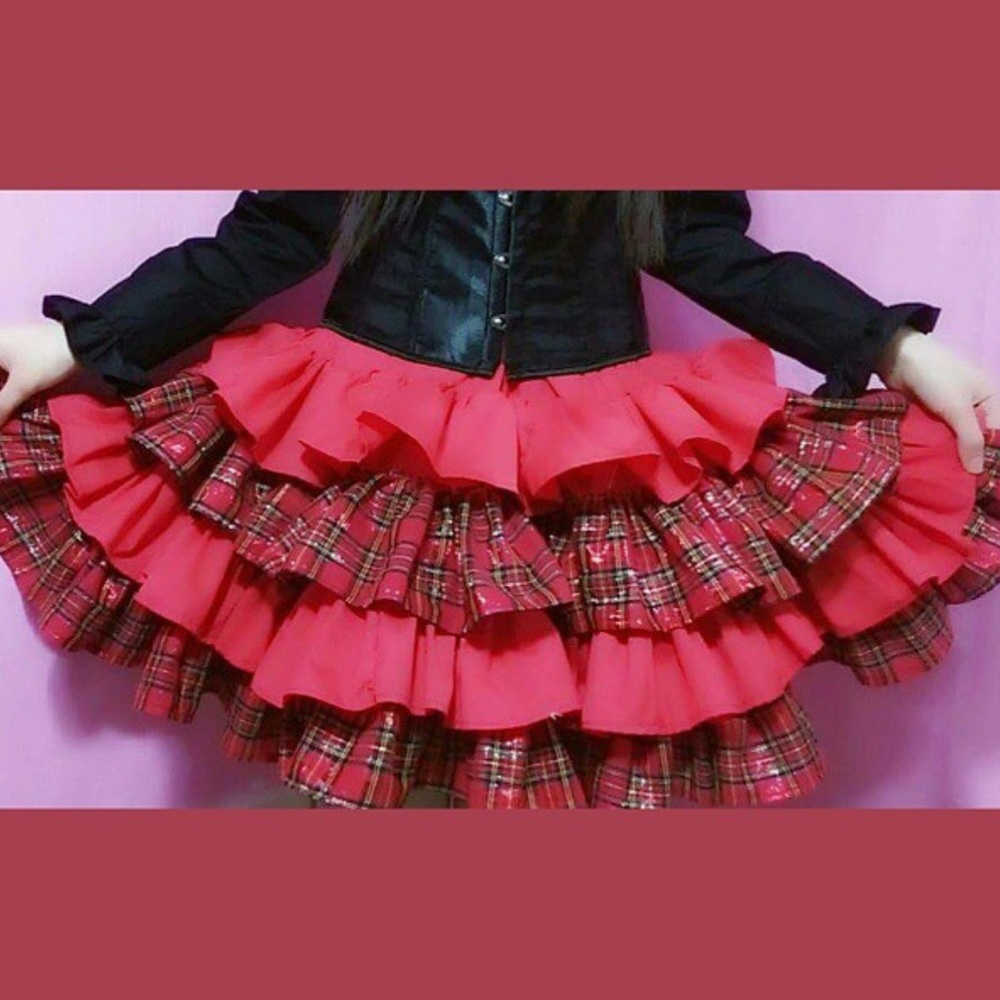 DIY ruffle dress